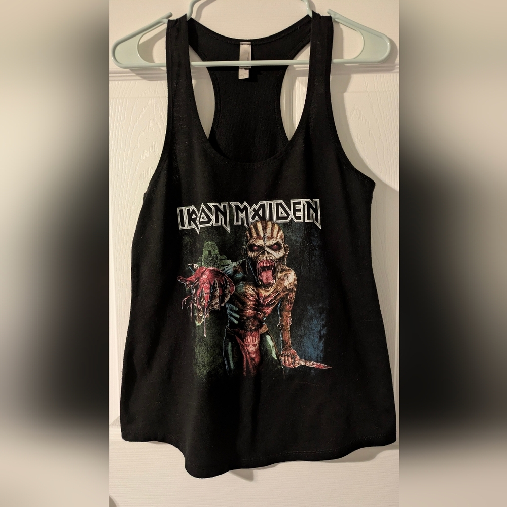 Iron Maiden Black Tank Top